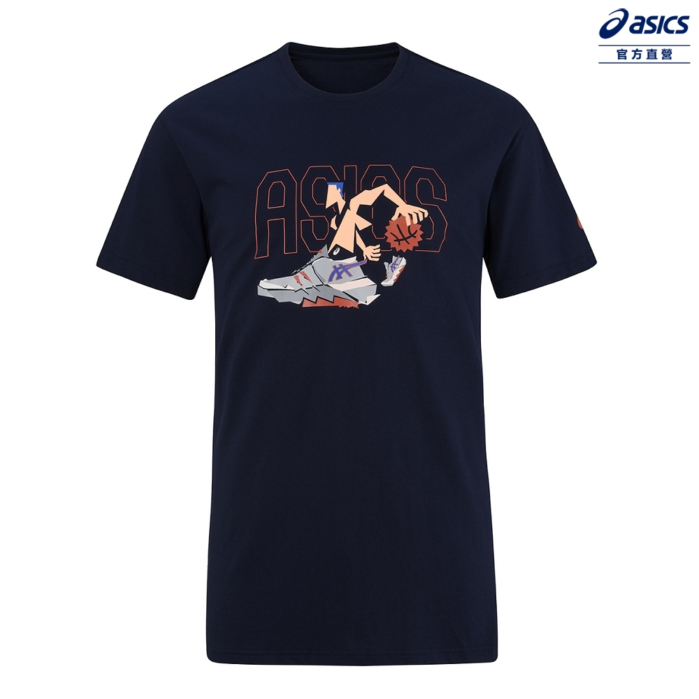 ASICS 亞瑟士 短袖上衣 男女中性款 籃球上衣 2063A397-400