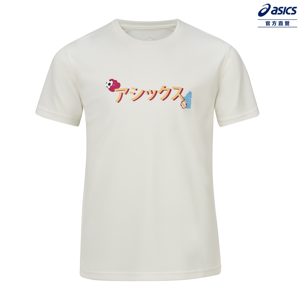ASICS 亞瑟士 童 短袖上衣 兒童 亞洲版 訓練上衣 2034A963-100