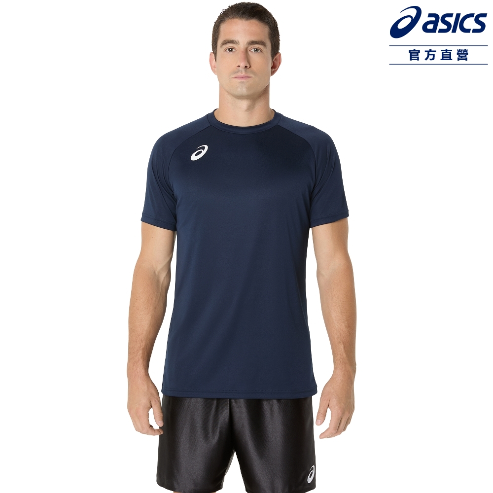 ASICS 亞瑟士 排球短袖上衣 男女中性款 日本版型 排球上衣 2053A208-400