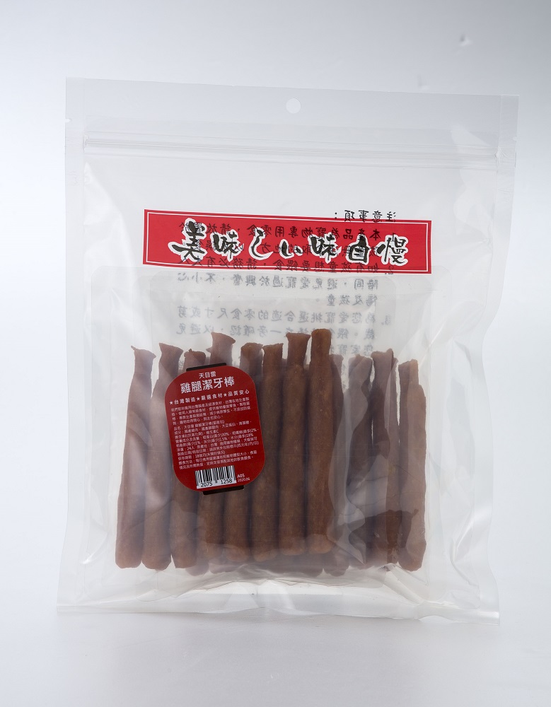 【天目雷】純肉系列量販包-雞腿潔牙棒(24入)