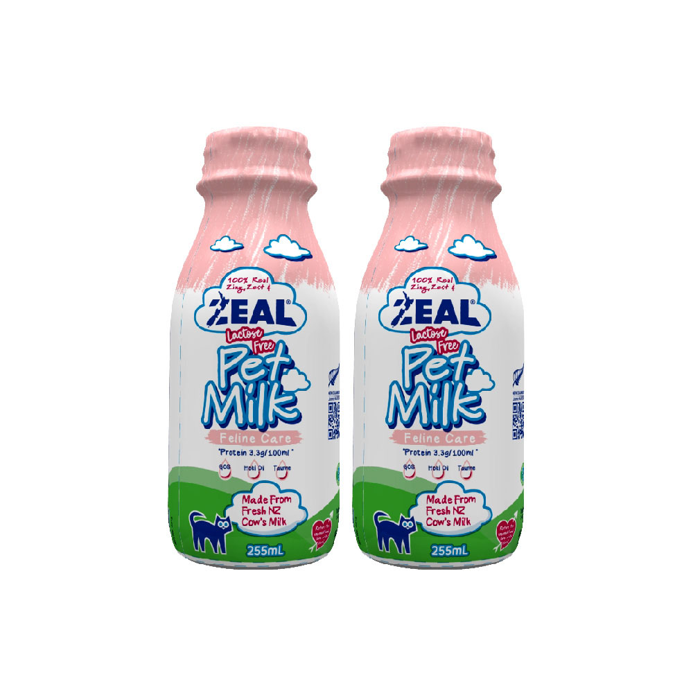 【ZEAL真致】紐西蘭貓用保健鮮乳225ML（不含乳糖）