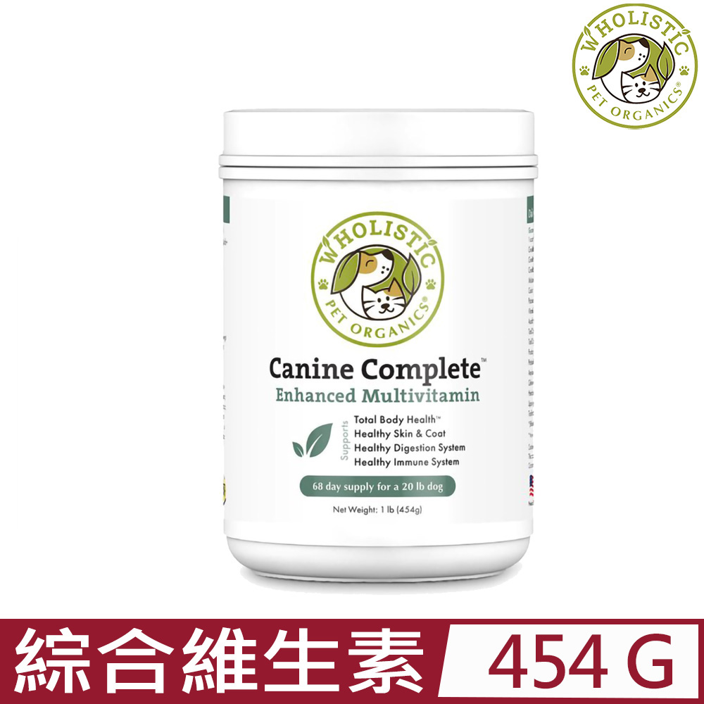 美國Wholistic Pet Organics護你姿-天然有機寵物保健品-綜合維生素 1LB (454g) 狗狗專用