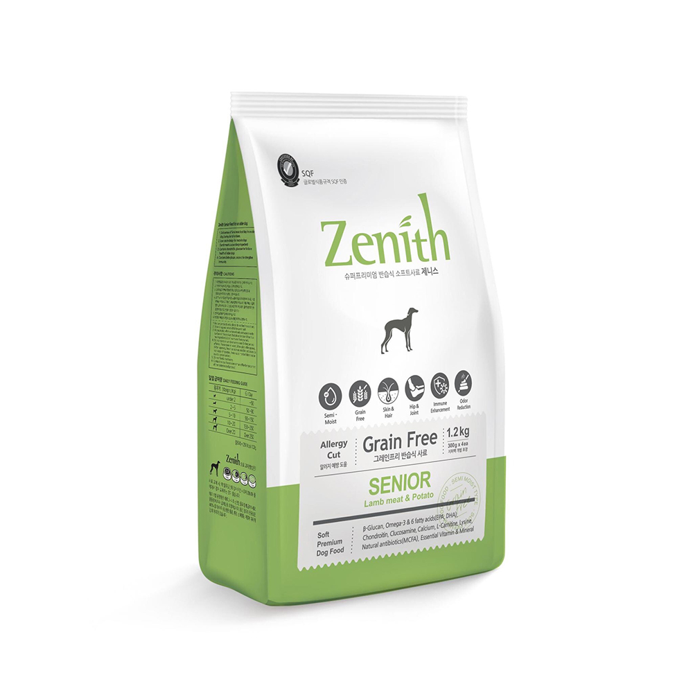 【Zenith先利時】低敏高齡體控犬軟飼料 3KG