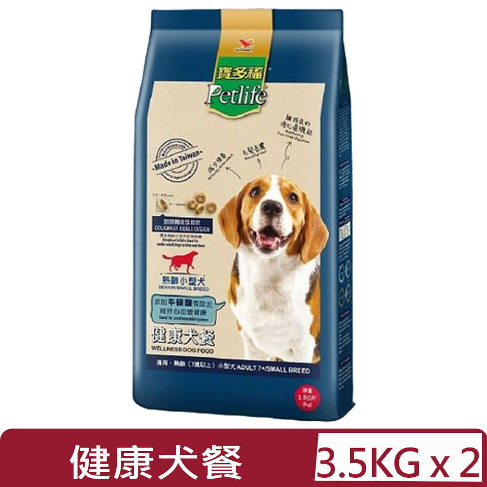 【2入組】Petlife寶多福-健康犬餐 熟齡犬 3.5公斤(kg)｜關節保健配方