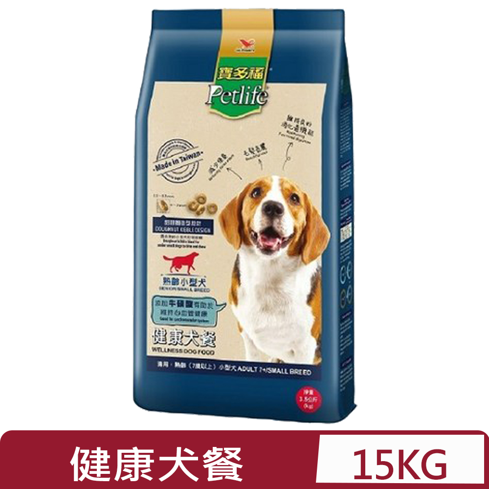 Petlife寶多福-健康犬餐 熟齡犬 15公斤(kg)｜關節保健配方