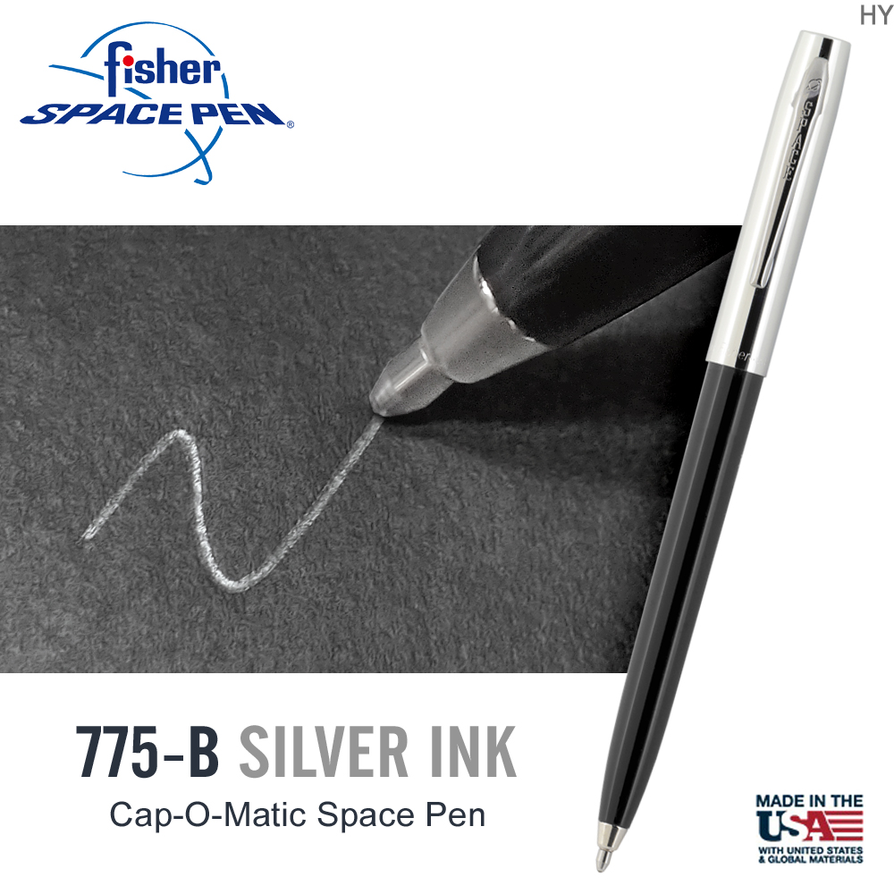 Fisher Space Pen Cap-O-Matic 銀色墨水(盒裝)