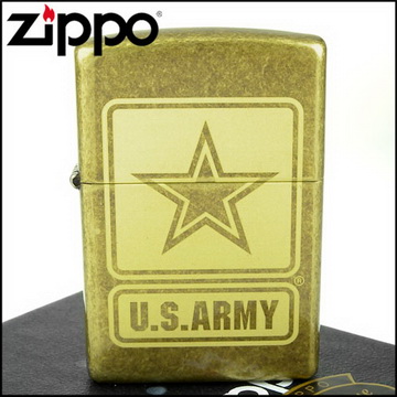 【ZIPPO】美系~U.S. Army-美國陸軍LOGO雷射雕刻打火機