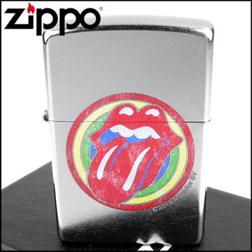 【ZIPPO】美系~Rolling Stones滾石樂團-標誌圖案設計打火機