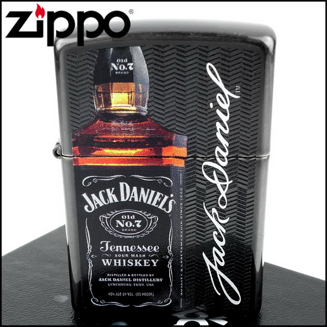 【ZIPPO】美系~Jack Daniels威士忌酒瓶圖案設計