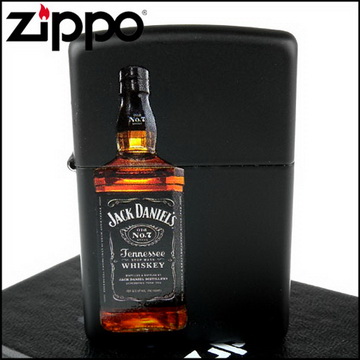 【ZIPPO】美系~Jack Daniel’s威 士忌-酒瓶圖案設計打火機