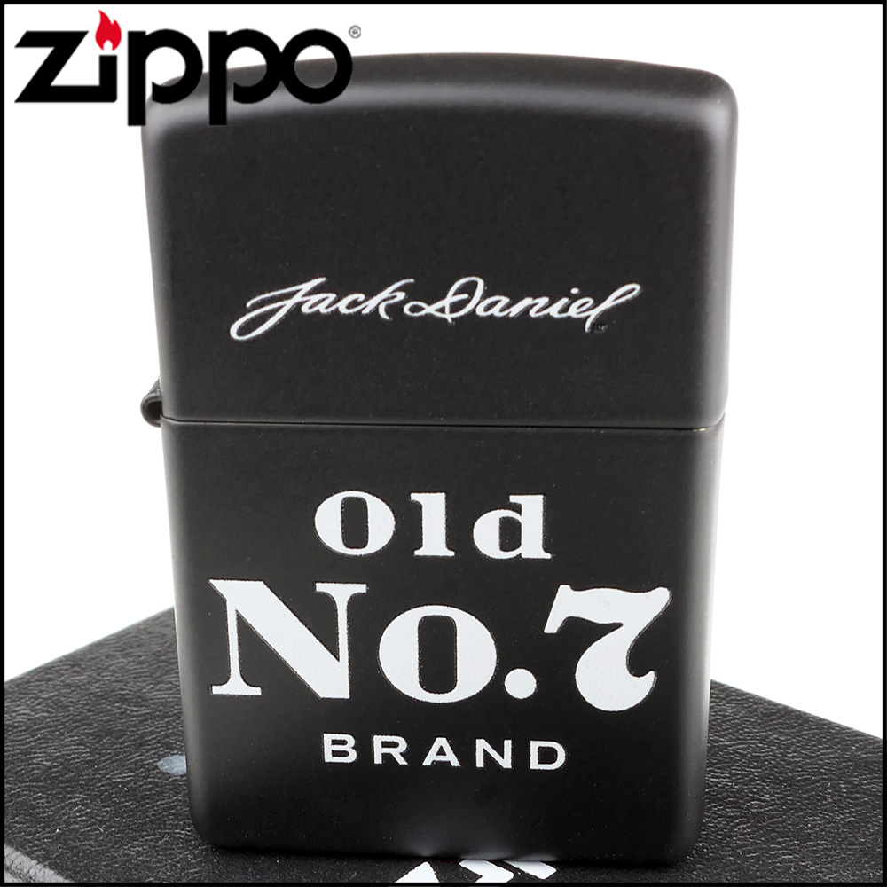 【ZIPPO】美系~Jack Daniels威士忌-標誌圖案設計打火機