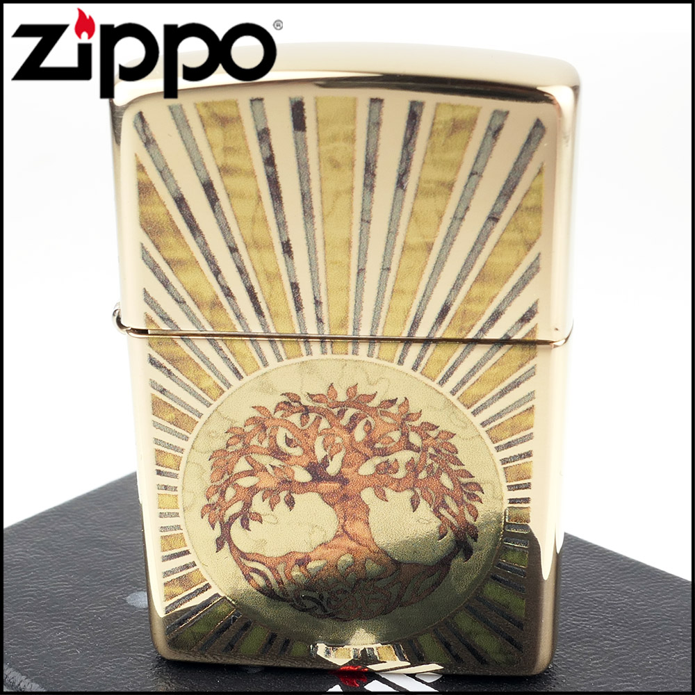 【ZIPPO】美系~Spiritual Design-生命之樹圖案設計打火機