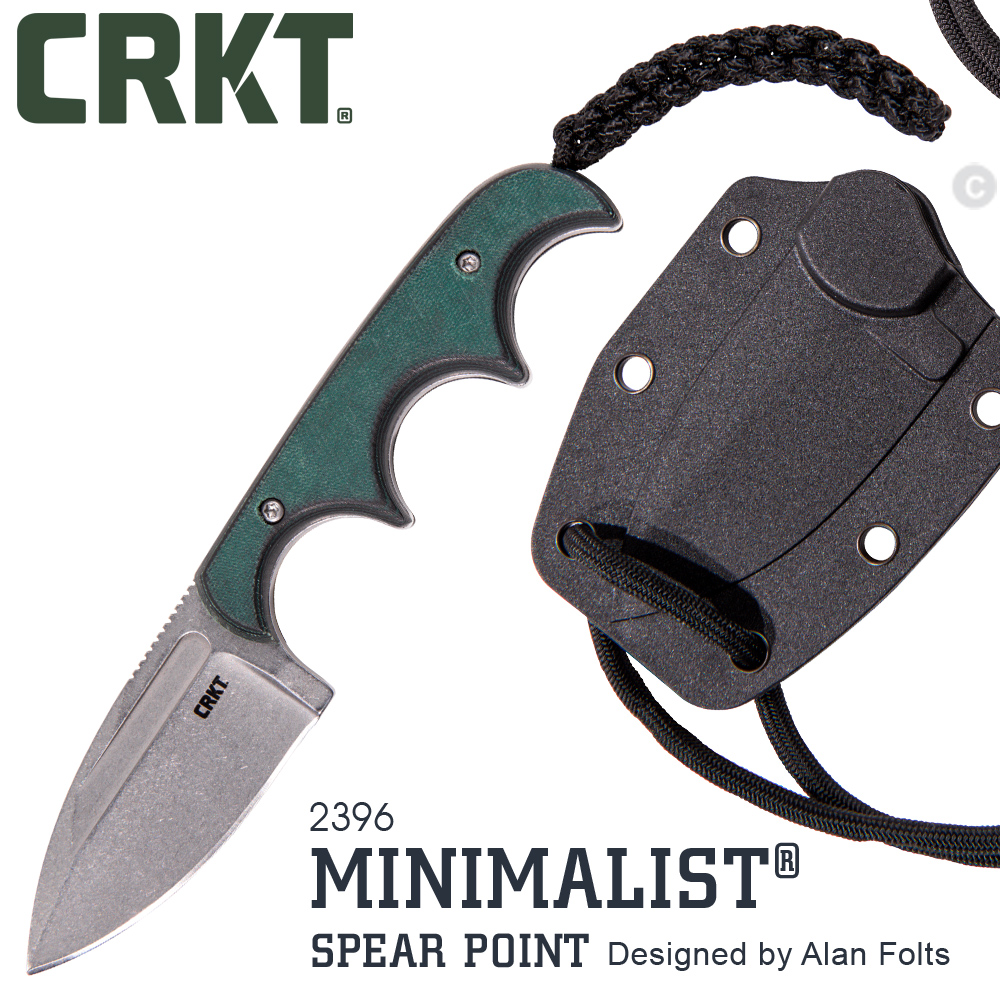 CRKT MINIMALIST® SPEAR POINT 直刀