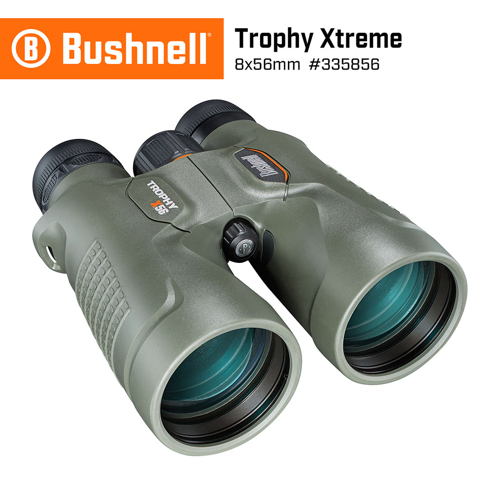【美國 Bushnell】Trophy Xtreme 極限錦標 8x56mm 超大口徑防水雙筒望遠鏡 335856