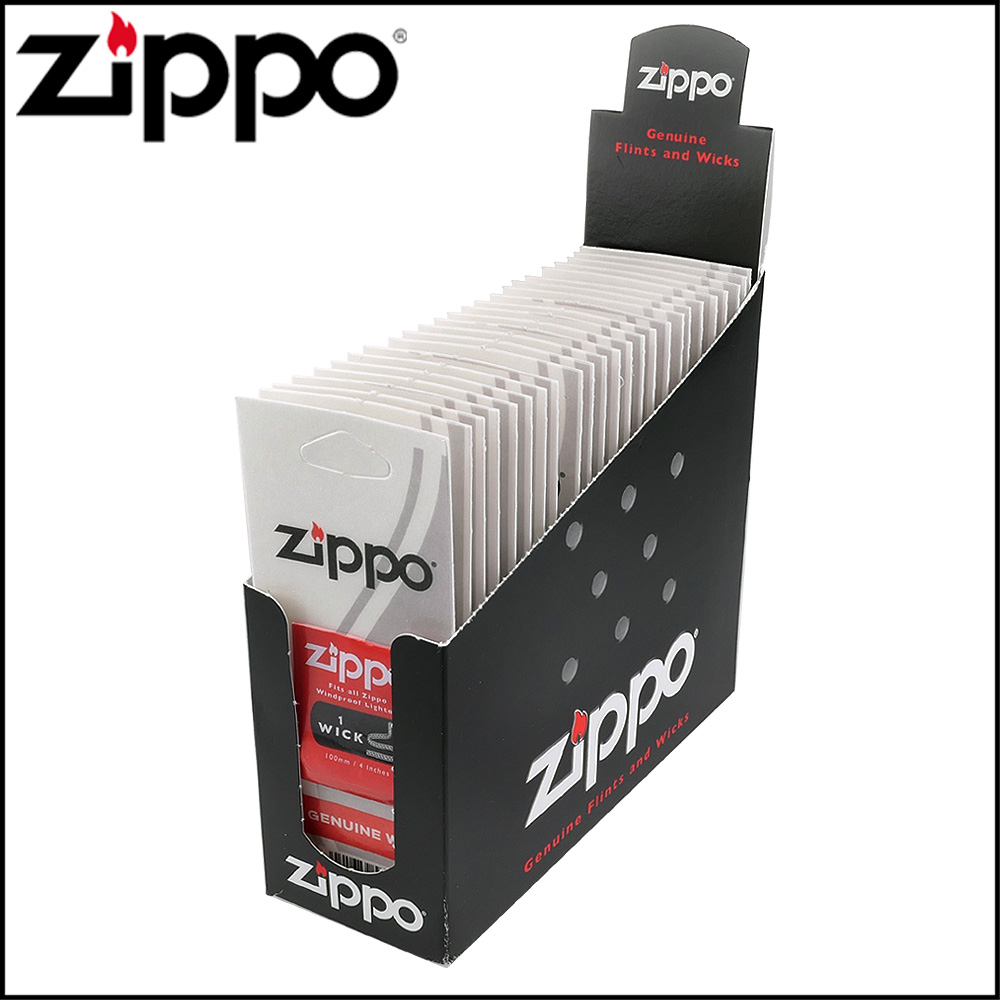 【ZIPPO】原廠棉芯~1盒24組入(一組一條11.5公分長)