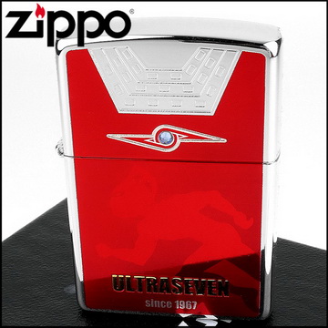 【ZIPPO】日系~Ultraseven-超人七號設計-23k鍍金打火機