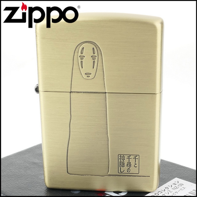 【ZIPPO】日系~吉卜力工作室-宮崎駿-神隱少女-無臉男圖案設計