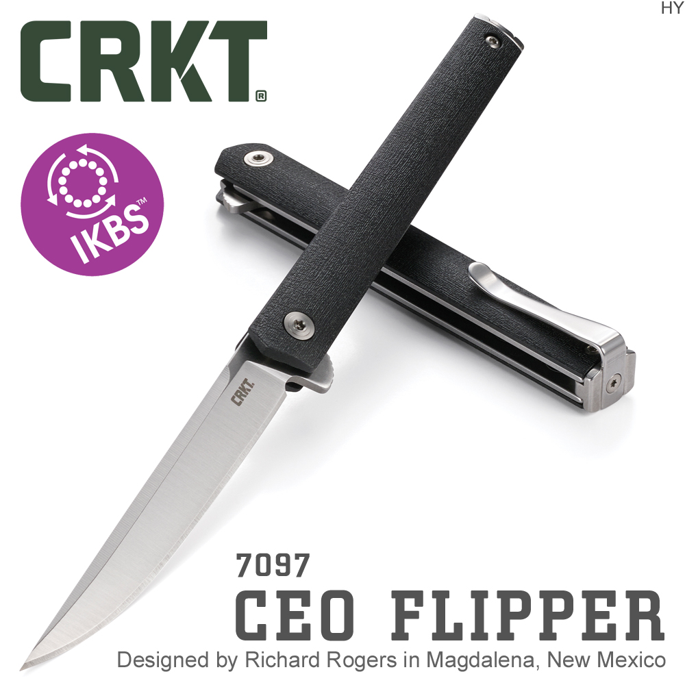 CRKT CEO FLIPPER折刀#7097