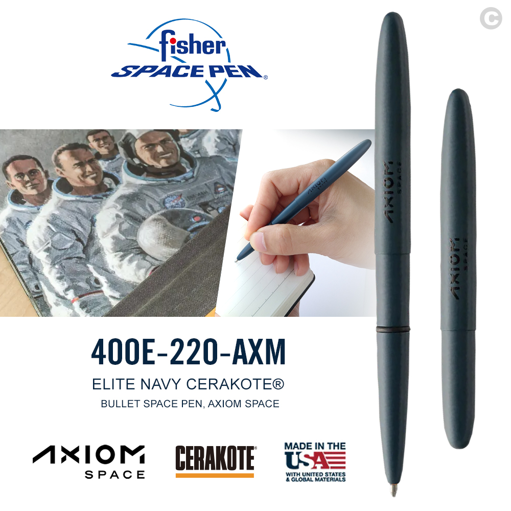 Fisher Space Pen Axiom Space 系列-子彈型太空筆