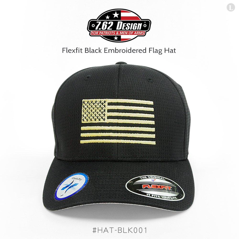 7.62 Design Flexfit 美國國旗刺繡帽