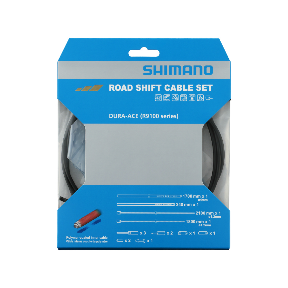 【SHIMANO】DURA-ACE R9100 專用 OT-SP41 聚合物塗層變速線組 (包含 OT-RS900)
