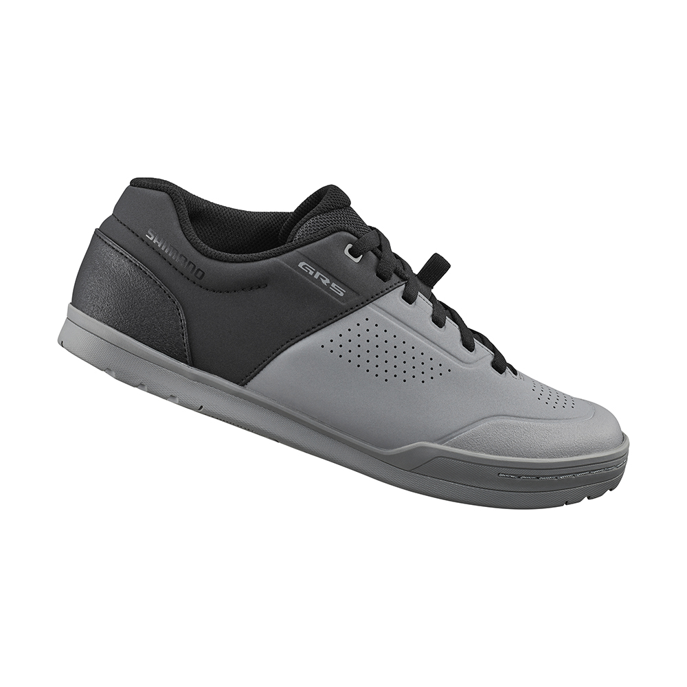 【SHIMANO】GR501 登山平底車鞋 加大旅行鞋楦 標準版 黑/灰色