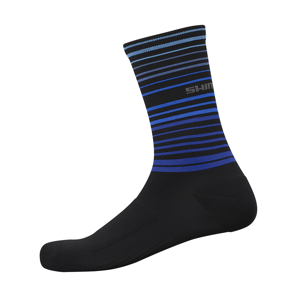 【SHIMANO】ORIGINAL 長筒車襪 藍/海軍藍