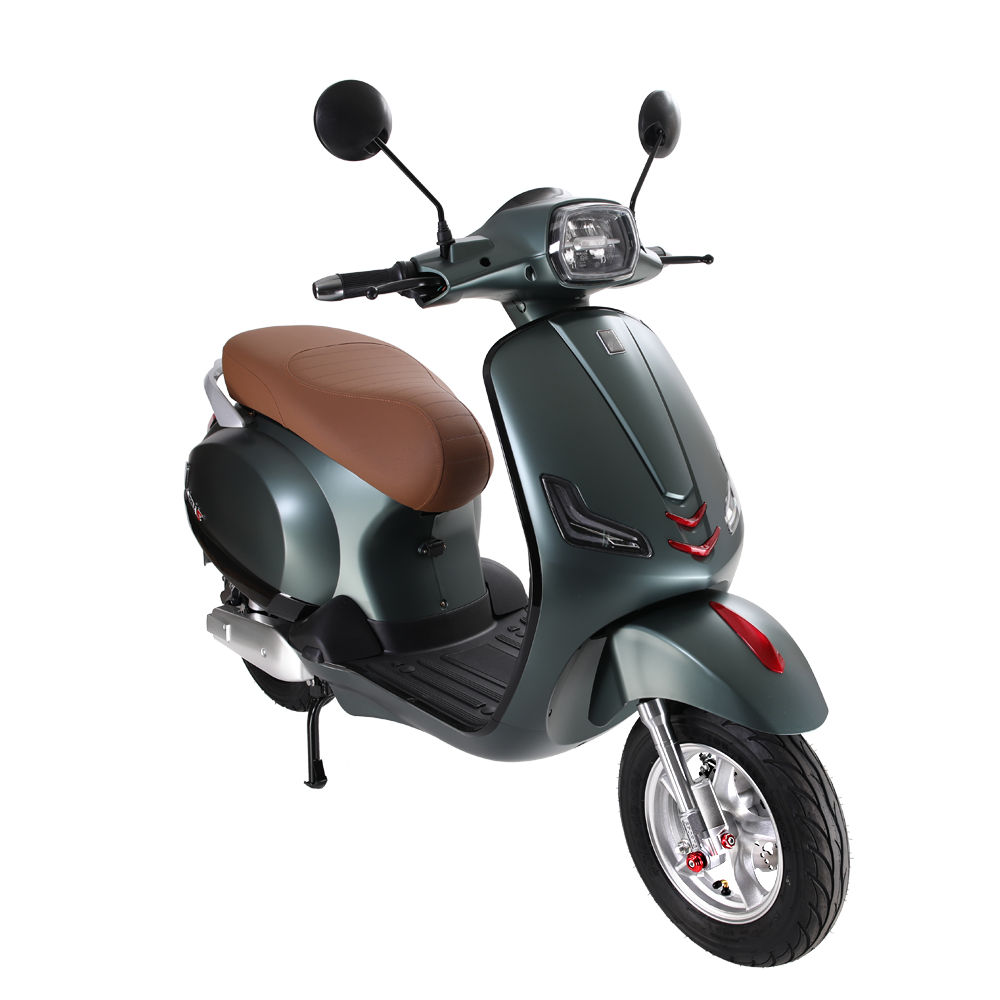 (客約)【e路通】EA-EV8 復古騎士 48V鉛酸 前後碟煞 電動微型二輪車