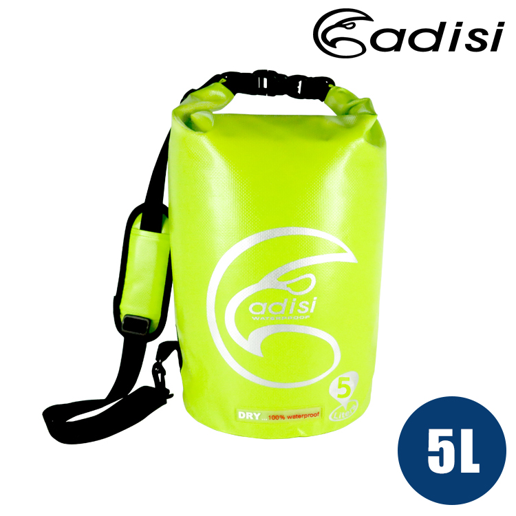 ADISI 圓筒單肩防水袋AS14044 / 5L / 果綠色