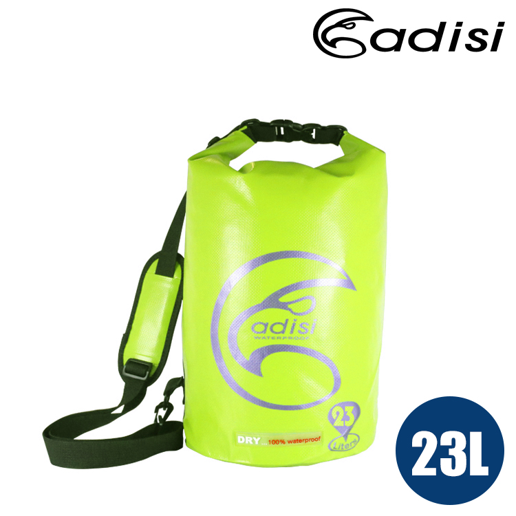 ADISI 圓筒單肩防水袋AS14044 / 23L / 果綠色