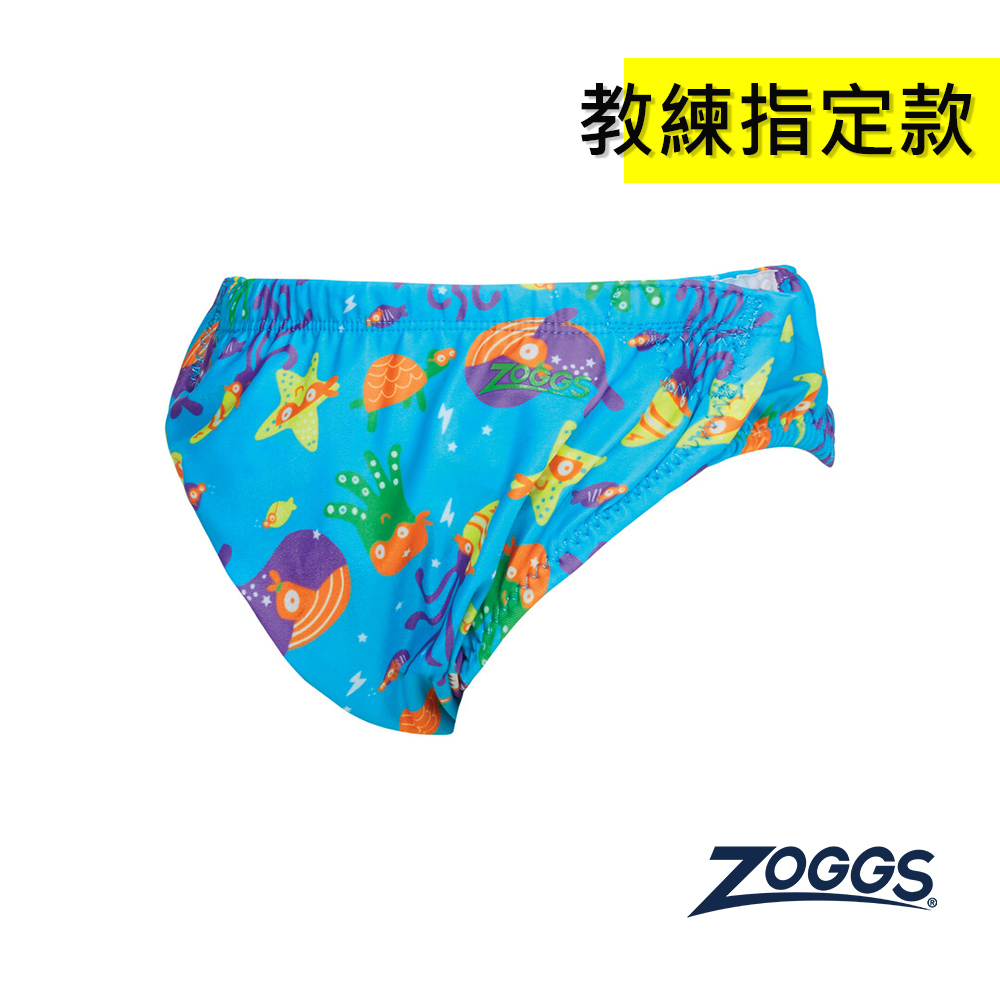 ZOGGS 嬰兒調整型游泳尿布-藍綠