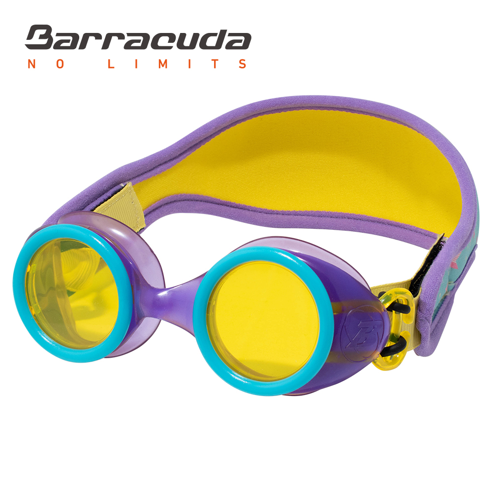 美國Barracuda巴洛酷達兒童抗UV頭帶式防霧泳鏡-WIZARD＃90355