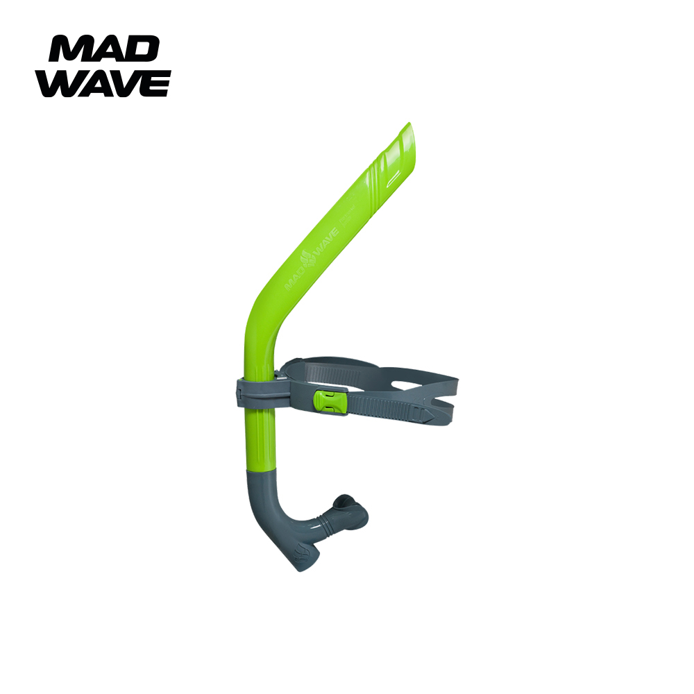 【MADWAVE】前掛式訓練兒童專用呼吸管 PRO SNORKEL JUNIOR