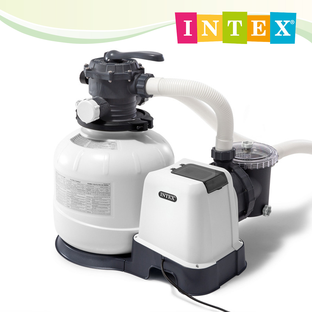 INTEX 大型泳池水質過濾器-加石英砂過濾XS2800gal(10500L/hr)(26647EG)