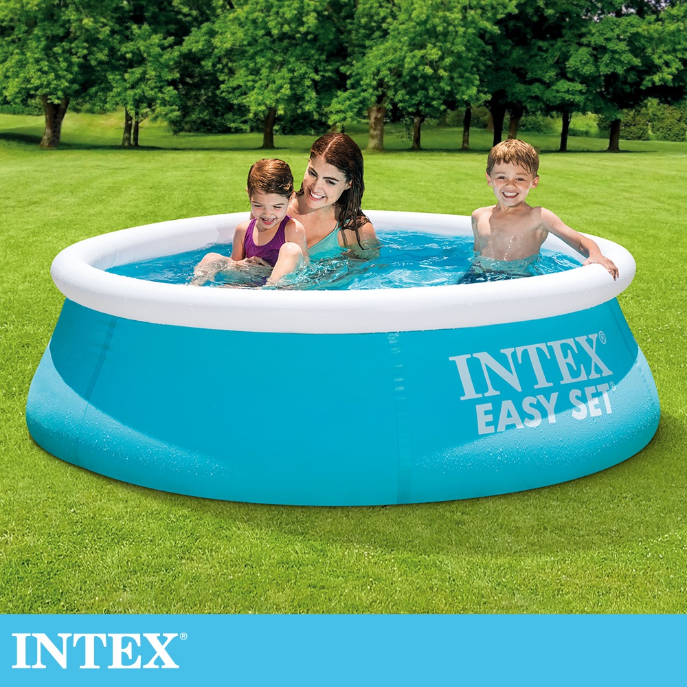 INTEX 簡易裝EASY SET游泳池183x51cm(880L)適用3歲+ (28101)