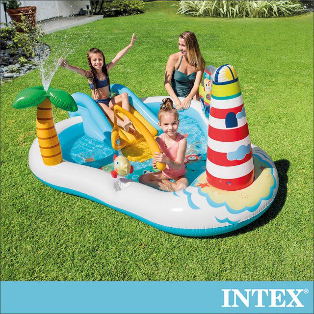 INTEX 釣魚樂趣大型戲水池(57162)