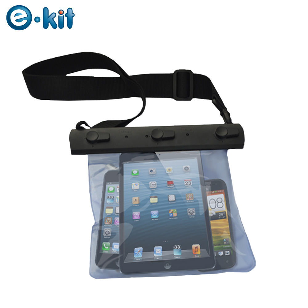 逸奇e-Kit 手機相機平板電腦多功能防水袋1米防水袋/防水套/保護套-藍色 SJ-P071_BU
