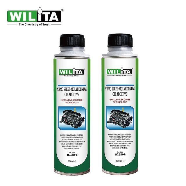 【WILITA 威力特】抗磨修補引擎機油精300ml 德國 OMC2液態有機鉬2入