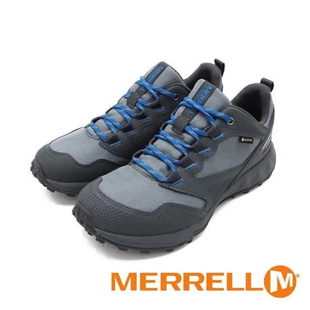 MERRELL(男)ALTALIGHT APPROACH GORE-TEX郊山健行鞋 男鞋-灰藍(另有黑藍)