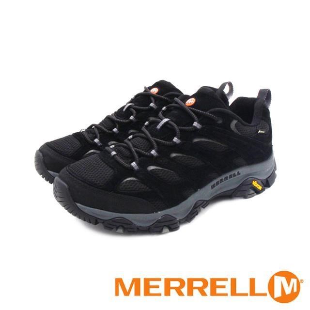 MERRELL(男)MOAB 3 MID GORE-TEX防水登山鞋 男鞋-黑(另有灰咖)