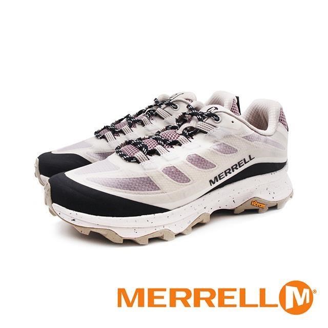 MERRELL(女)MOAB SPEED輕量郊山健行鞋 女鞋-白紫