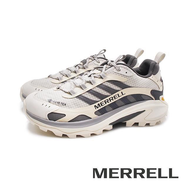 MERRELL(女)MOAB SPEED 2 GORE-TEX防水登山健行鞋 女鞋-灰白色