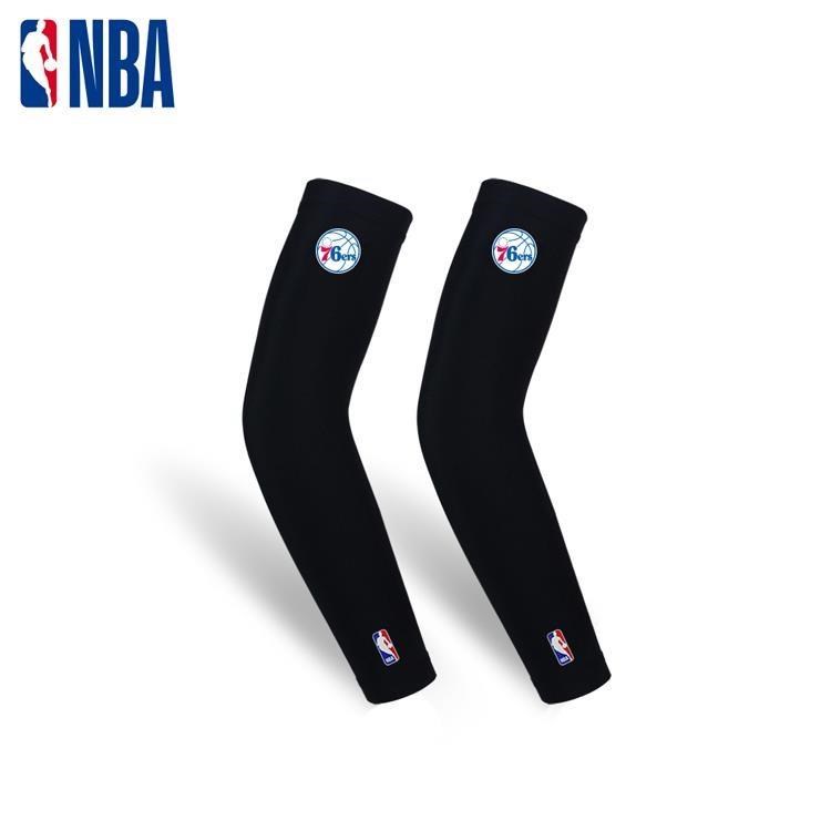 【NBA運動配件館】NBA袖套 運動護 臂 籃球袖套 76人隊 運動袖套
