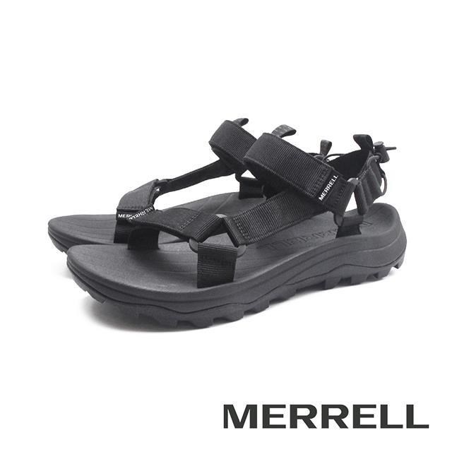 MERRELL(男)SPEED FUSION WEB SPORT厚底水陸兩棲涼鞋 男鞋-黑色