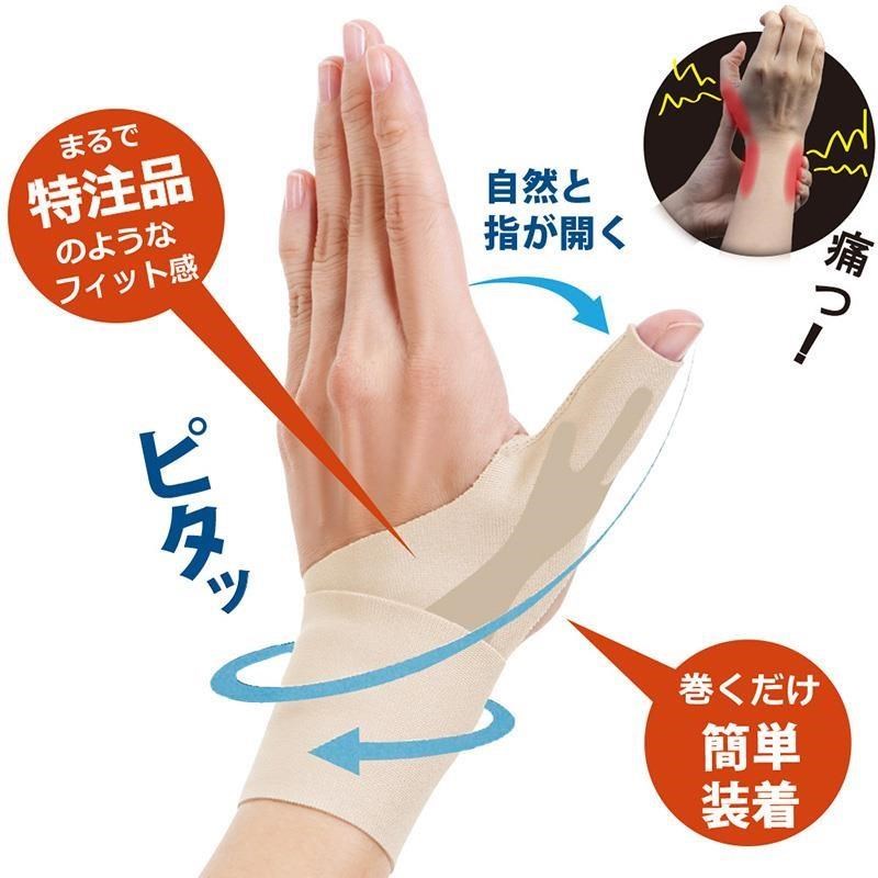 【日本Alphax】日本製 NEW醫護拇指護腕固定帶 一入