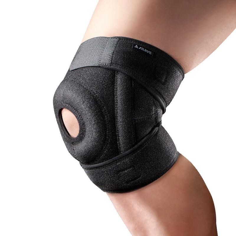 ATUNAS開放式軟鐵護膝(歐都納/運動護具/膝蓋防護/可調式/鐵條支撐)