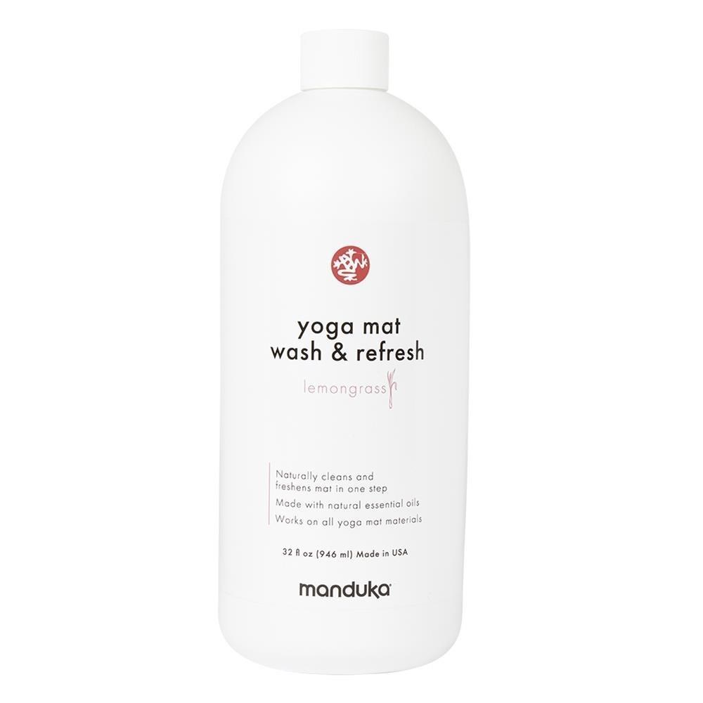 【Manduka】Mat Wash 瑜珈墊清潔噴劑 32oz 補充瓶 - Lemongrass 檸檬草