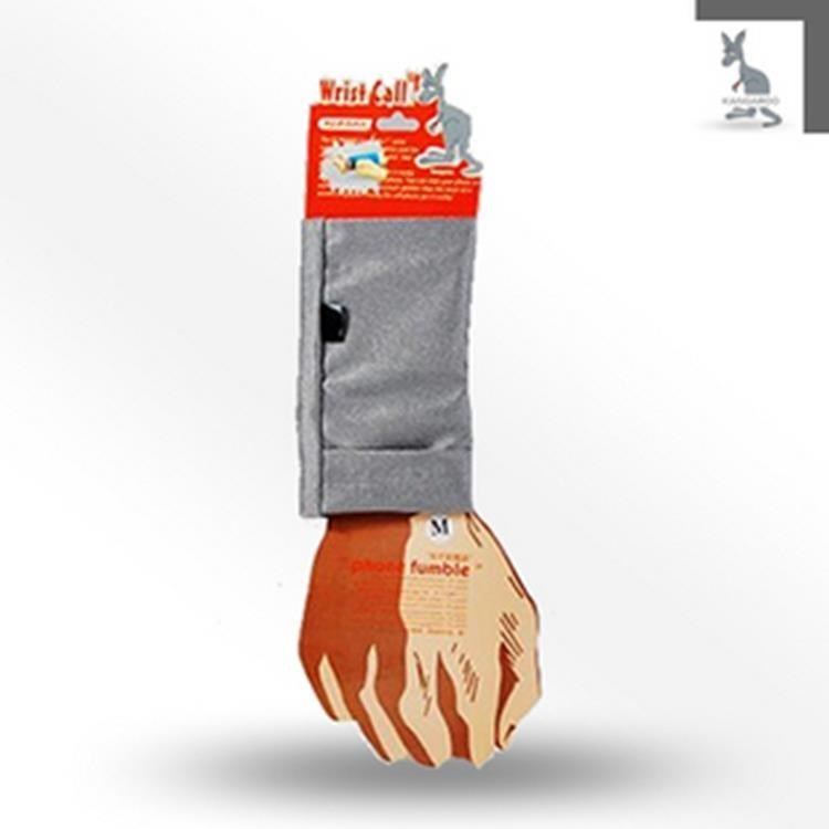 PCMAMA多用途運動手臂套手機套手腕袋手腕套Wrist Bag(全灰色WC019)