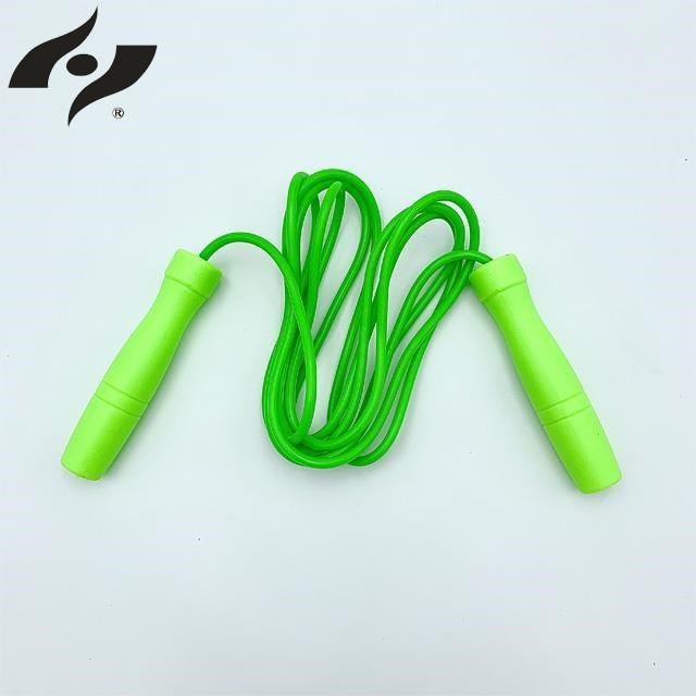 【Her-Ea】果凍跳繩(綠) 彩色跳繩 計時跳繩 實心跳繩 便宜跳繩 瘦身跳繩
