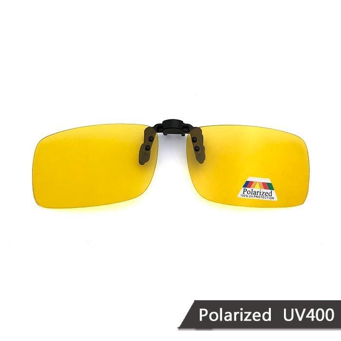 【SUNS】夜視偏光夾片 Polaroid 太陽眼鏡 【中板無框】防眩光 近視族專用 檢驗合格